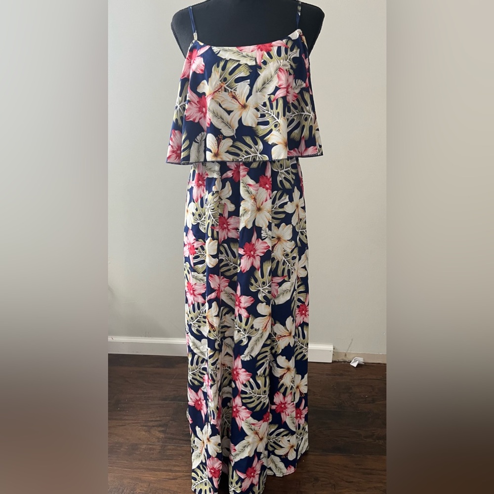 hawaiin inspired maxi